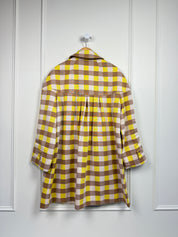Maeve for Anthropologie Plaid Coat (S)