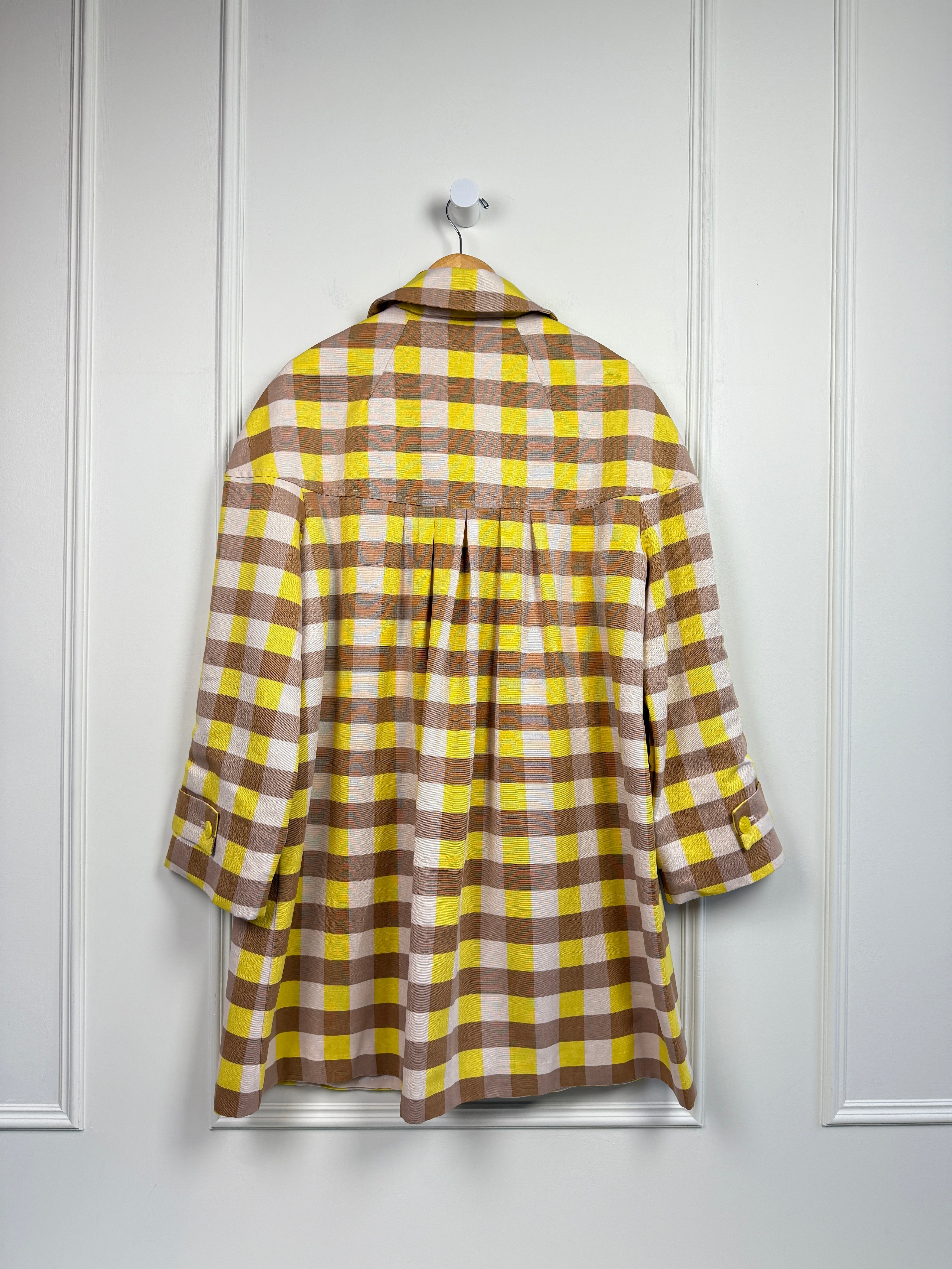 Maeve for Anthropologie Plaid Coat (S)