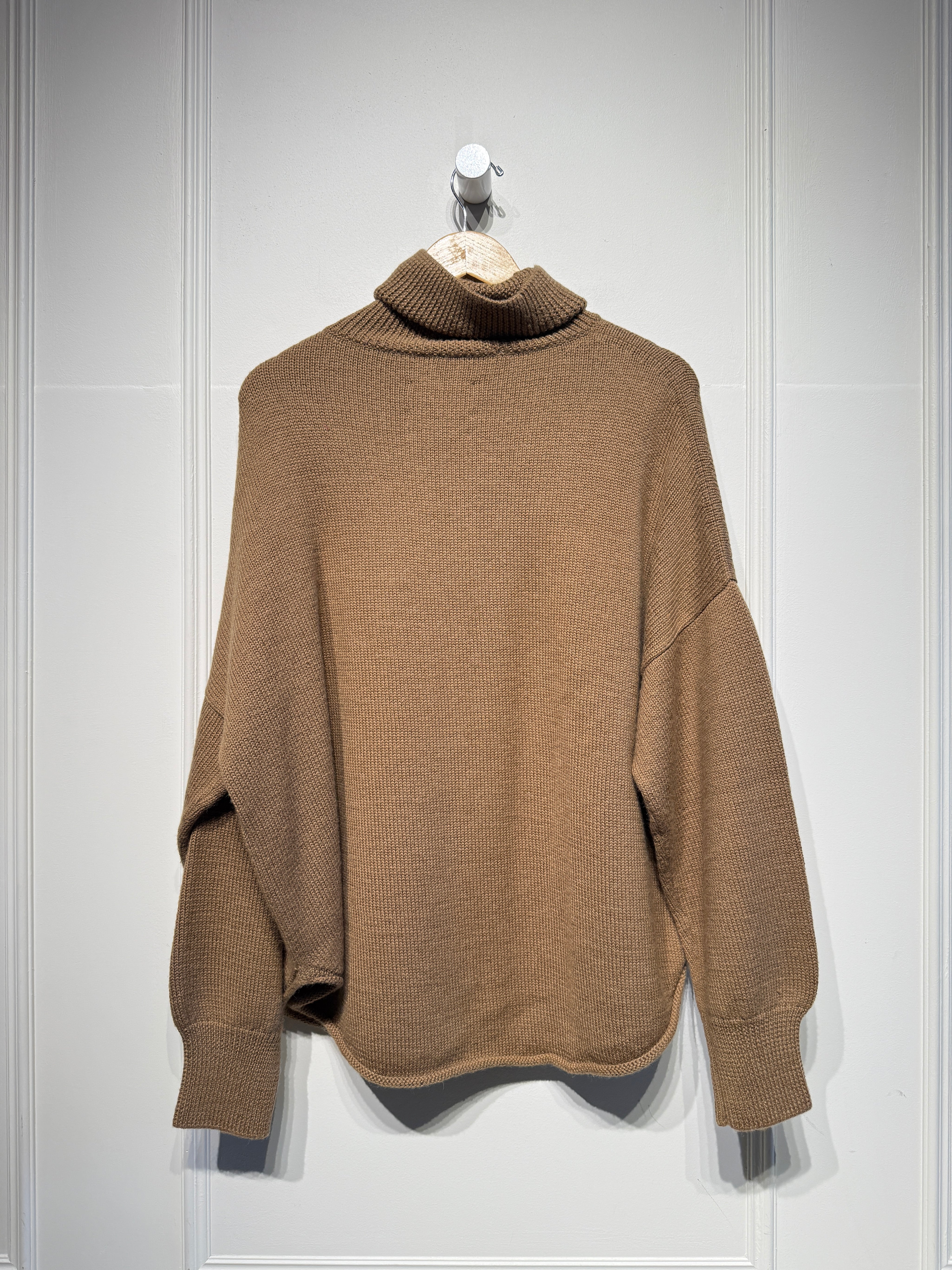 Lauren Manoogian Tan Sweater (OS)