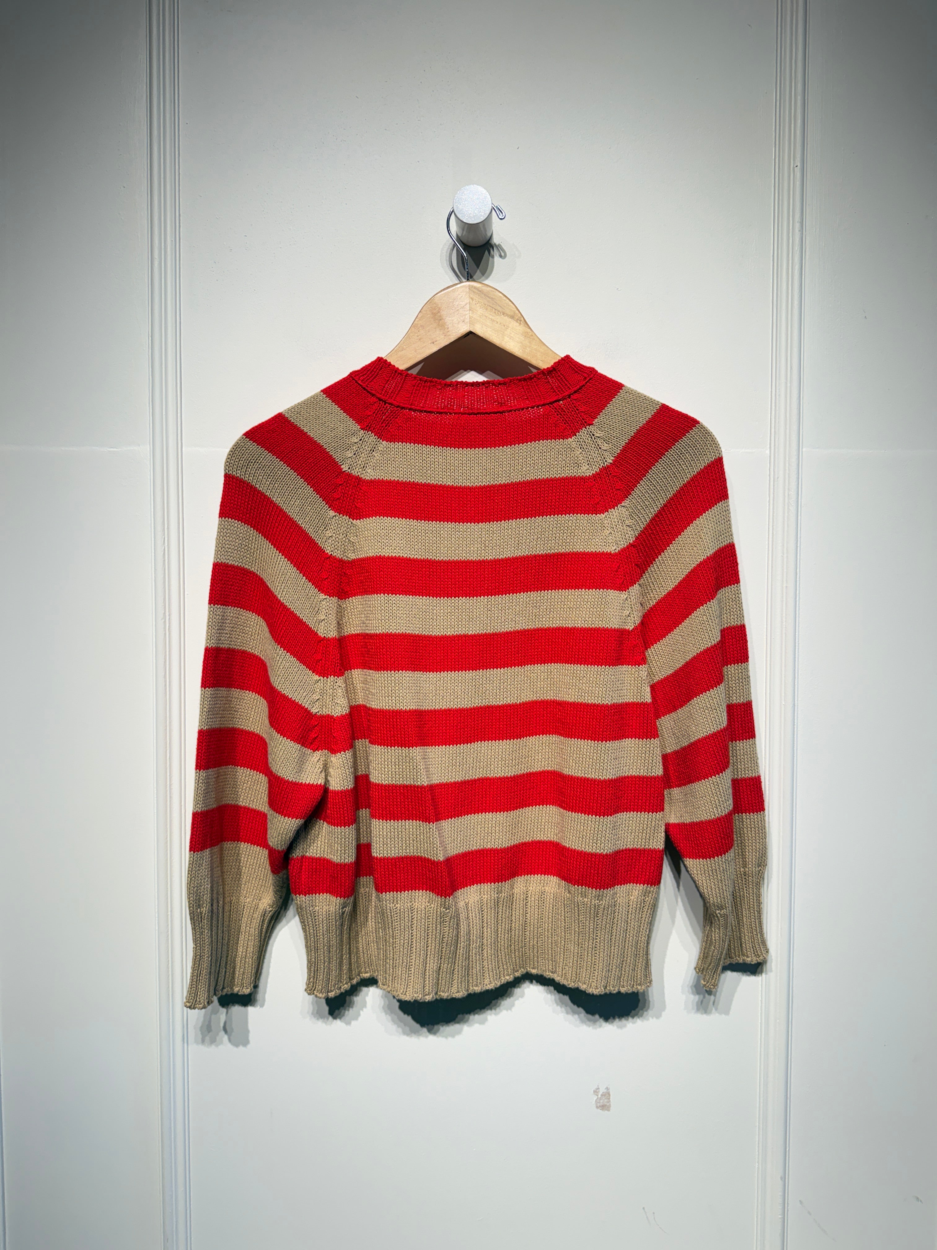 Aequamente Striped Cardigan (S/M)