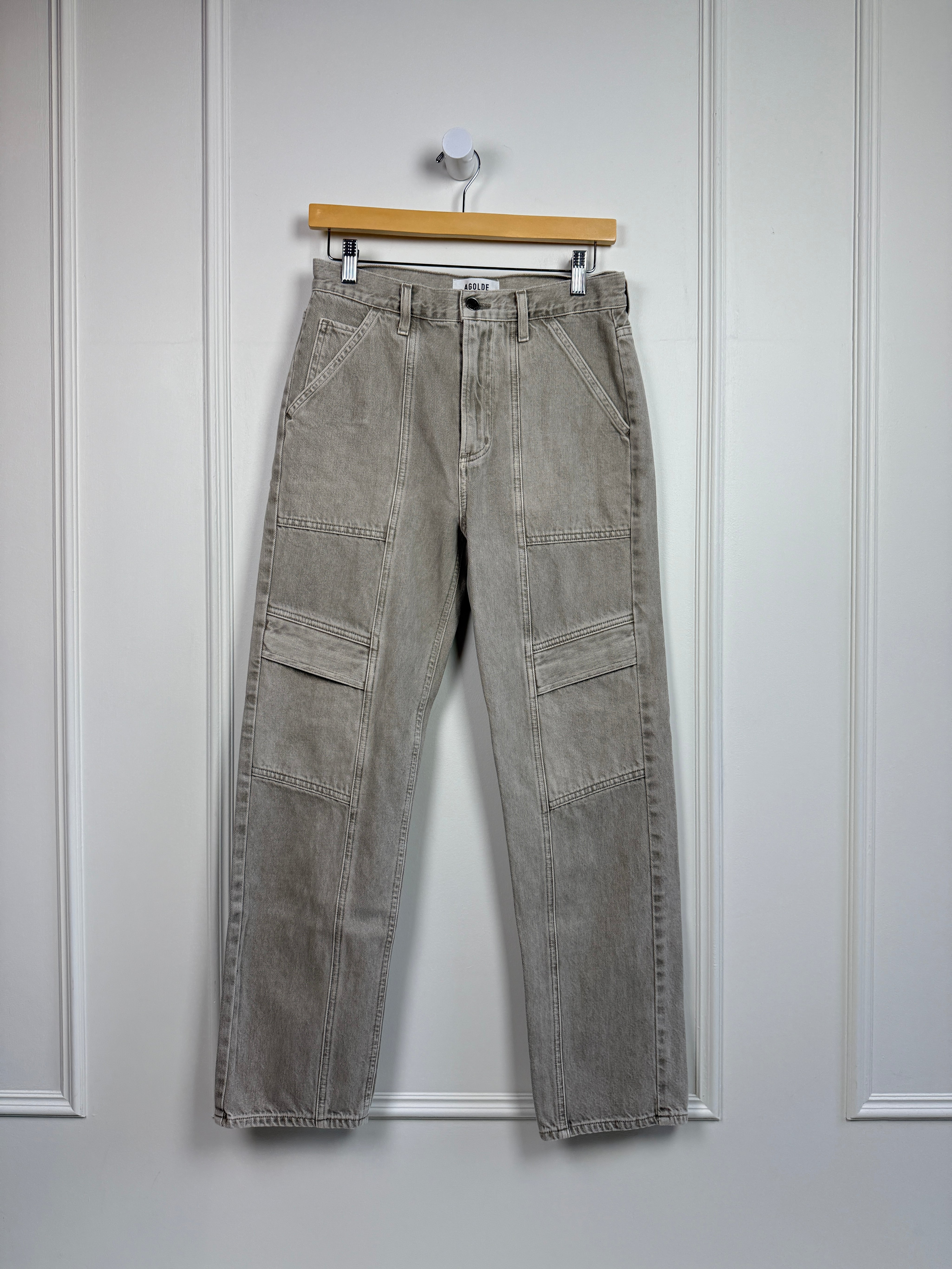 AGOLDE Cooper Cargo Grey Denim (25/0)