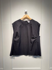 Frances Valentine Black Tank (3X)