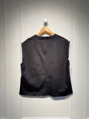 Frances Valentine Black Tank (3X)