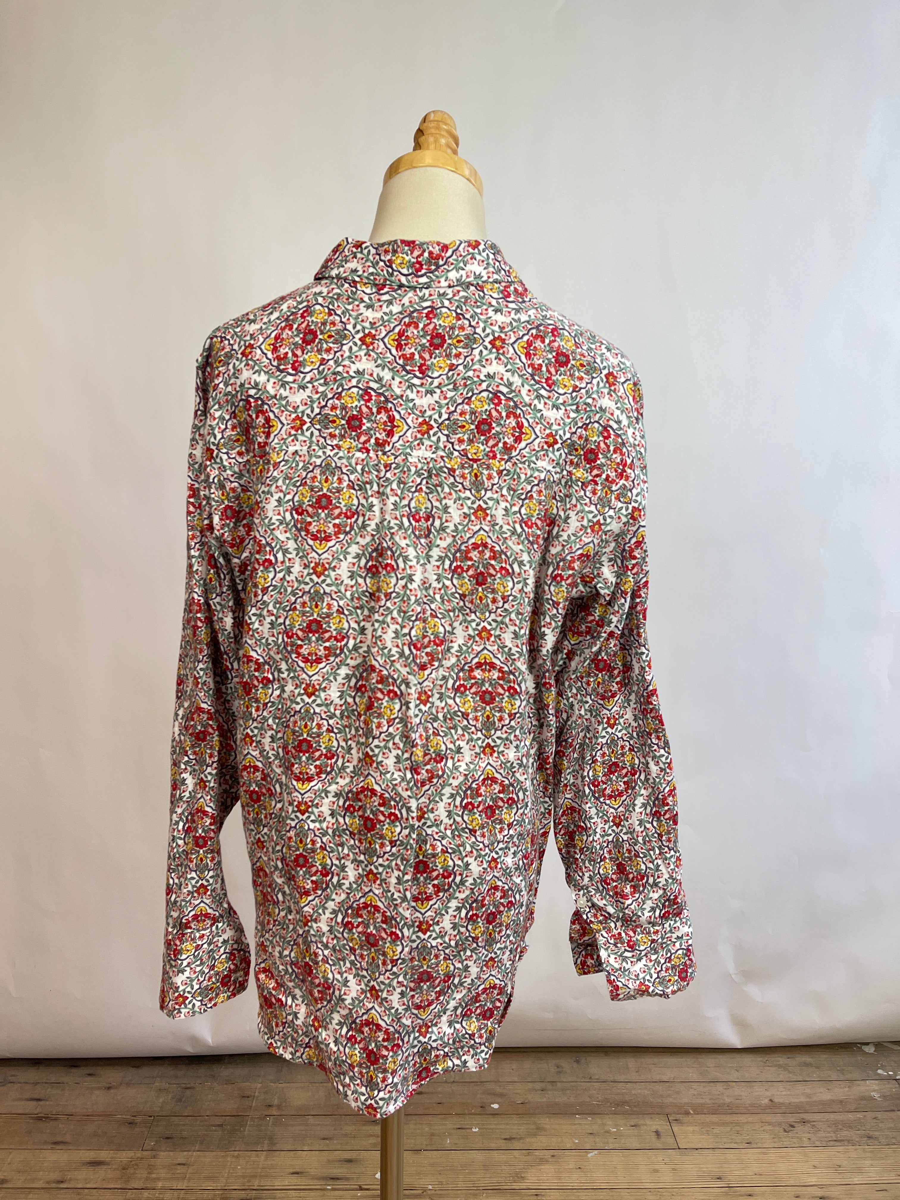 Boden Pattern Button Down (6/M)