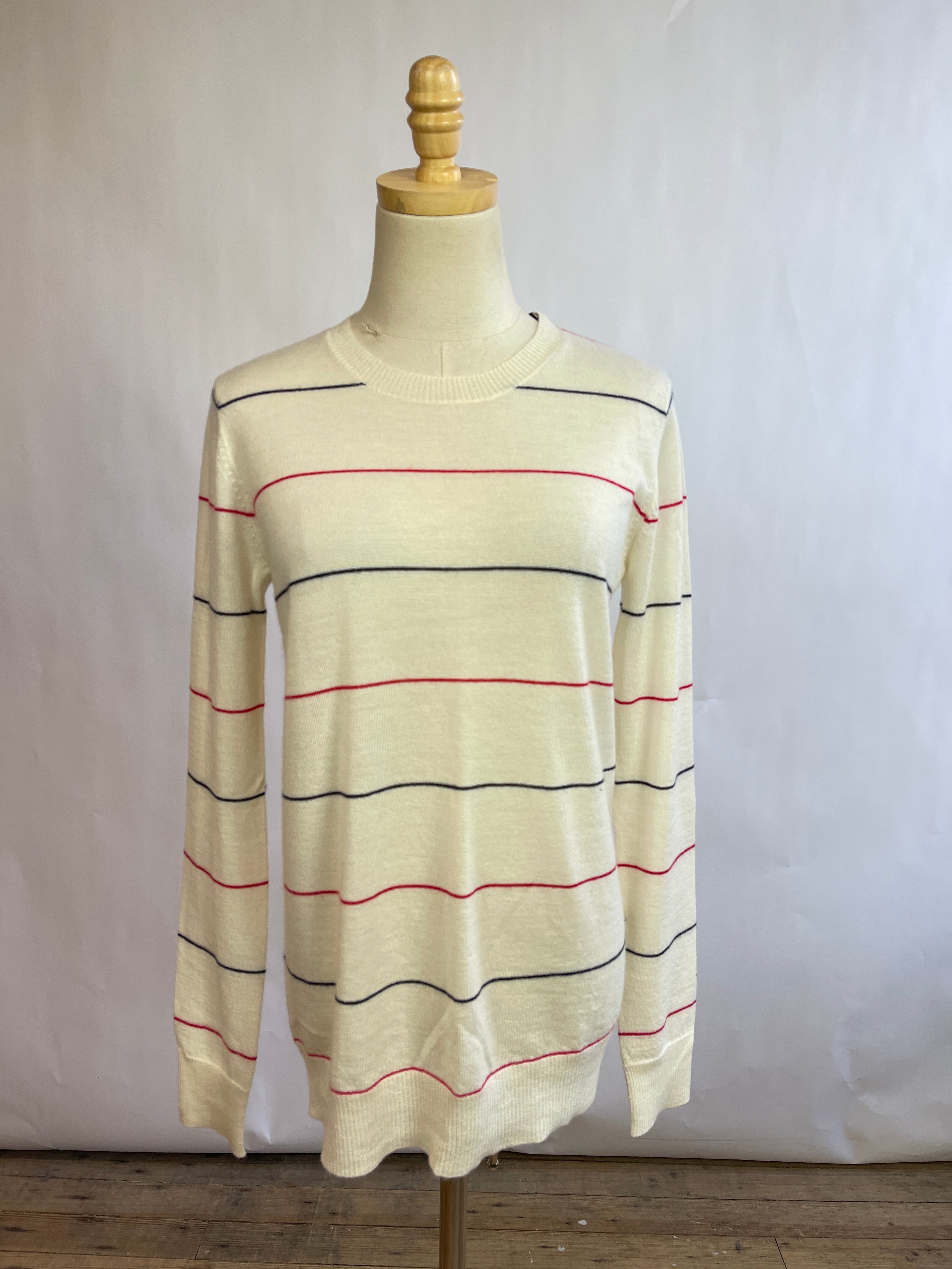 Madeline Thompson Striped Sweater (L)