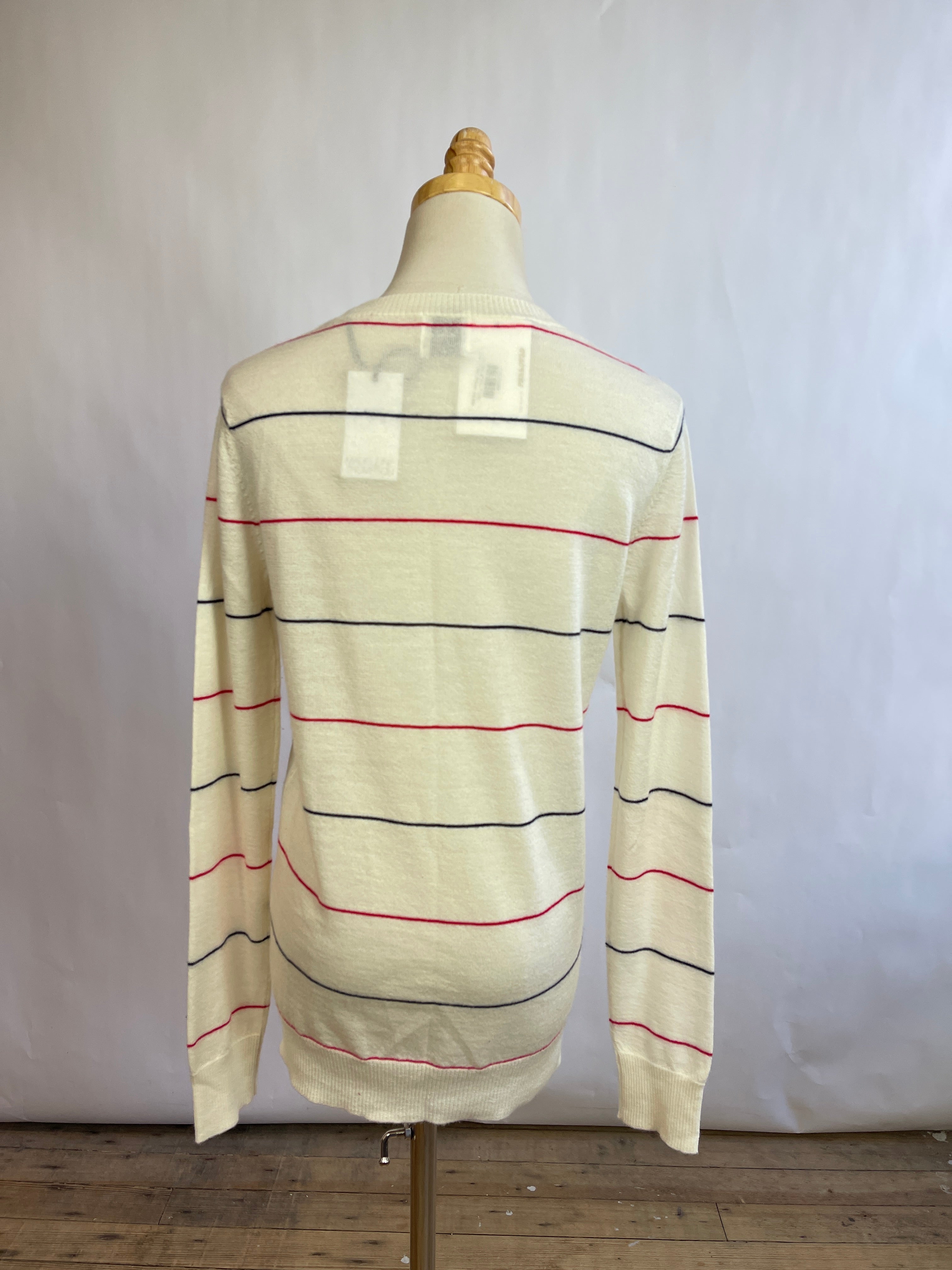 Madeline Thompson Striped Sweater (L)