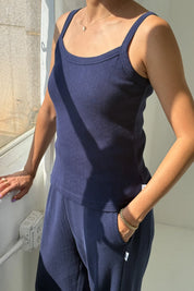 Le Bon Shoppe - Pointelle Eve Cami | Navy
