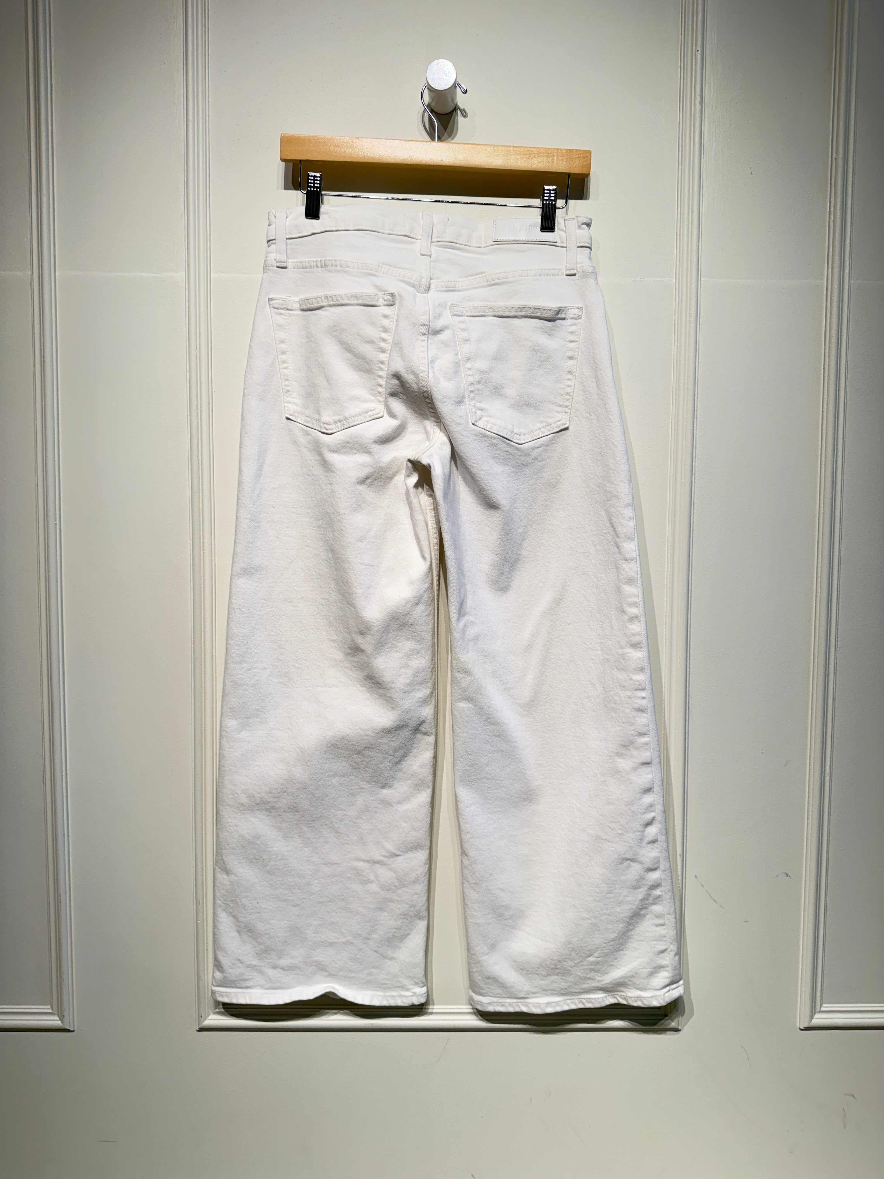 Re/Done White Wide Leg (4/27)