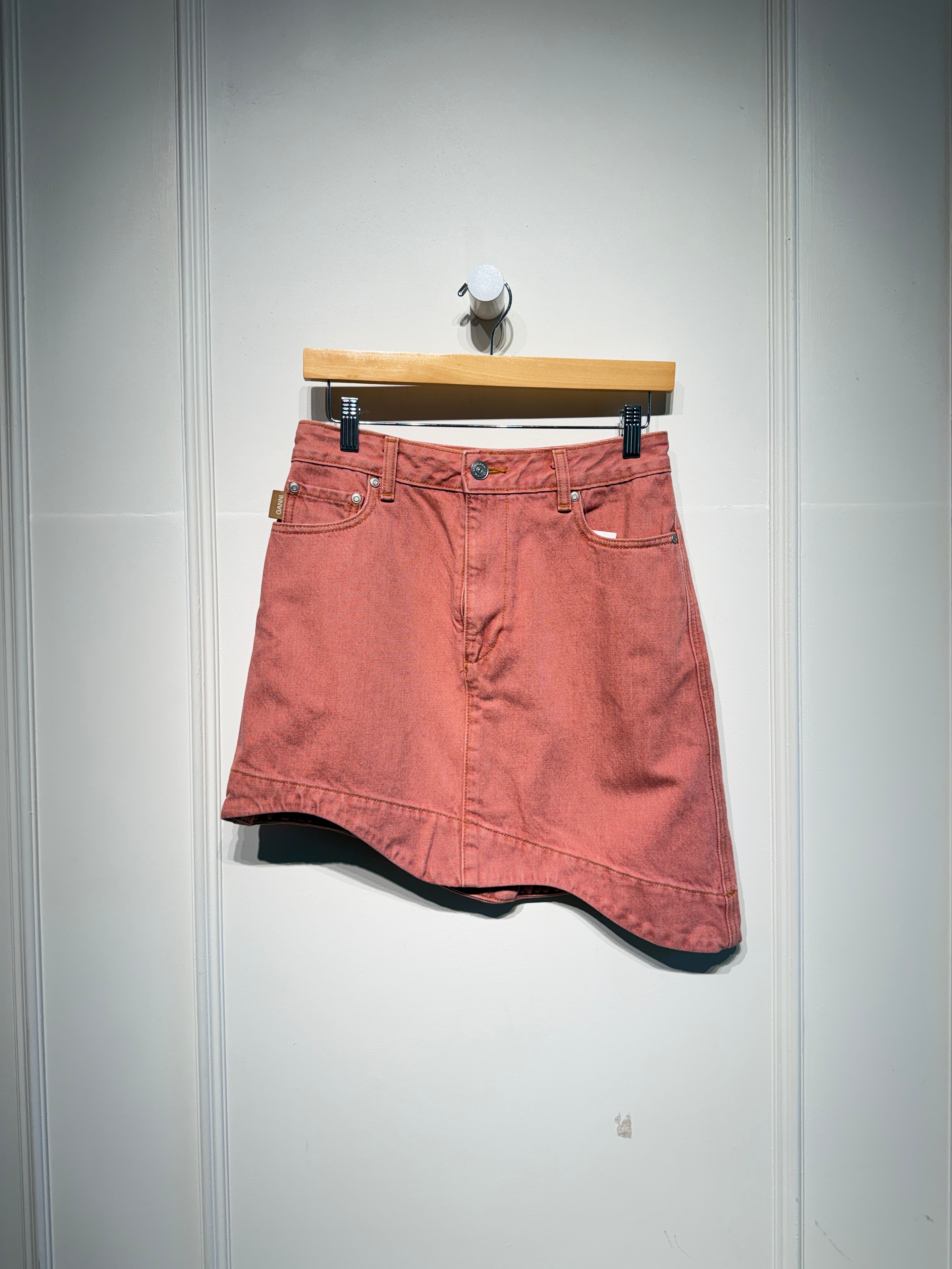 Ganni Pink Mini Skirt (S)