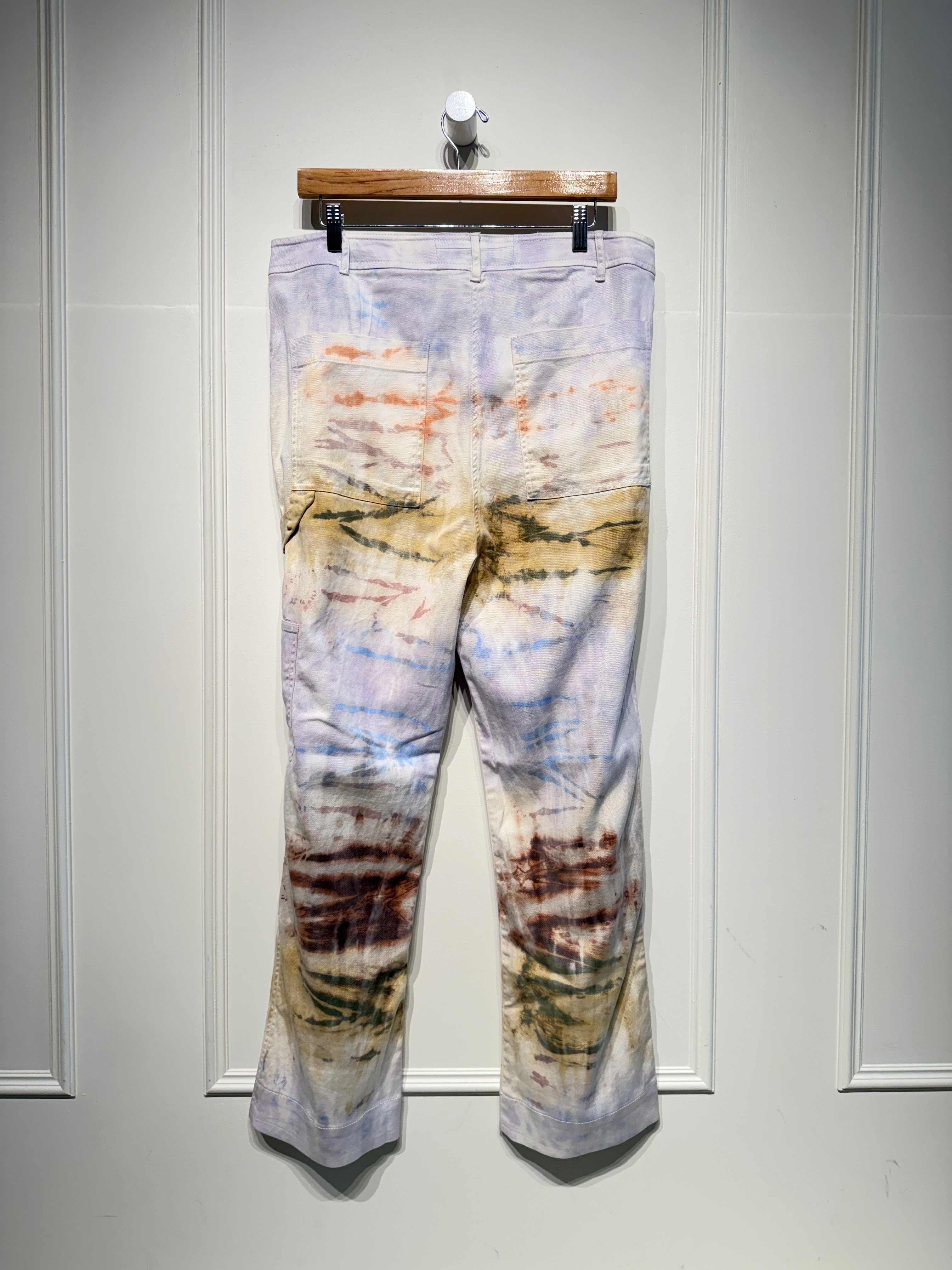 Raquel Allegra Watercolor Pants (M/L)