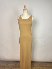 The Line by K Camel Ribbed Dress (XL)