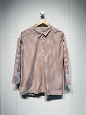 Argent Striped Button Down (10/L)