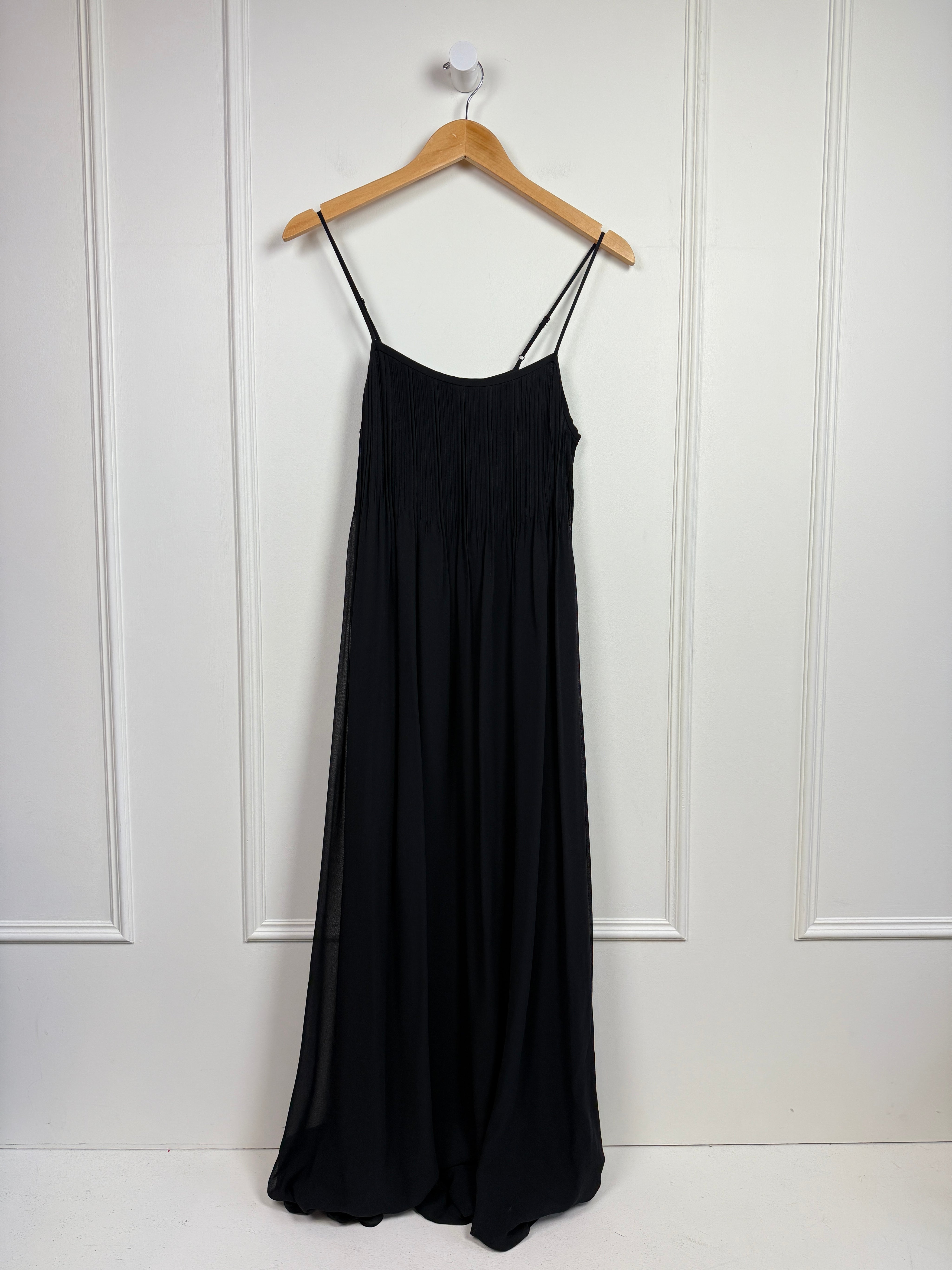 Vince Silk Pleated Dress (S)