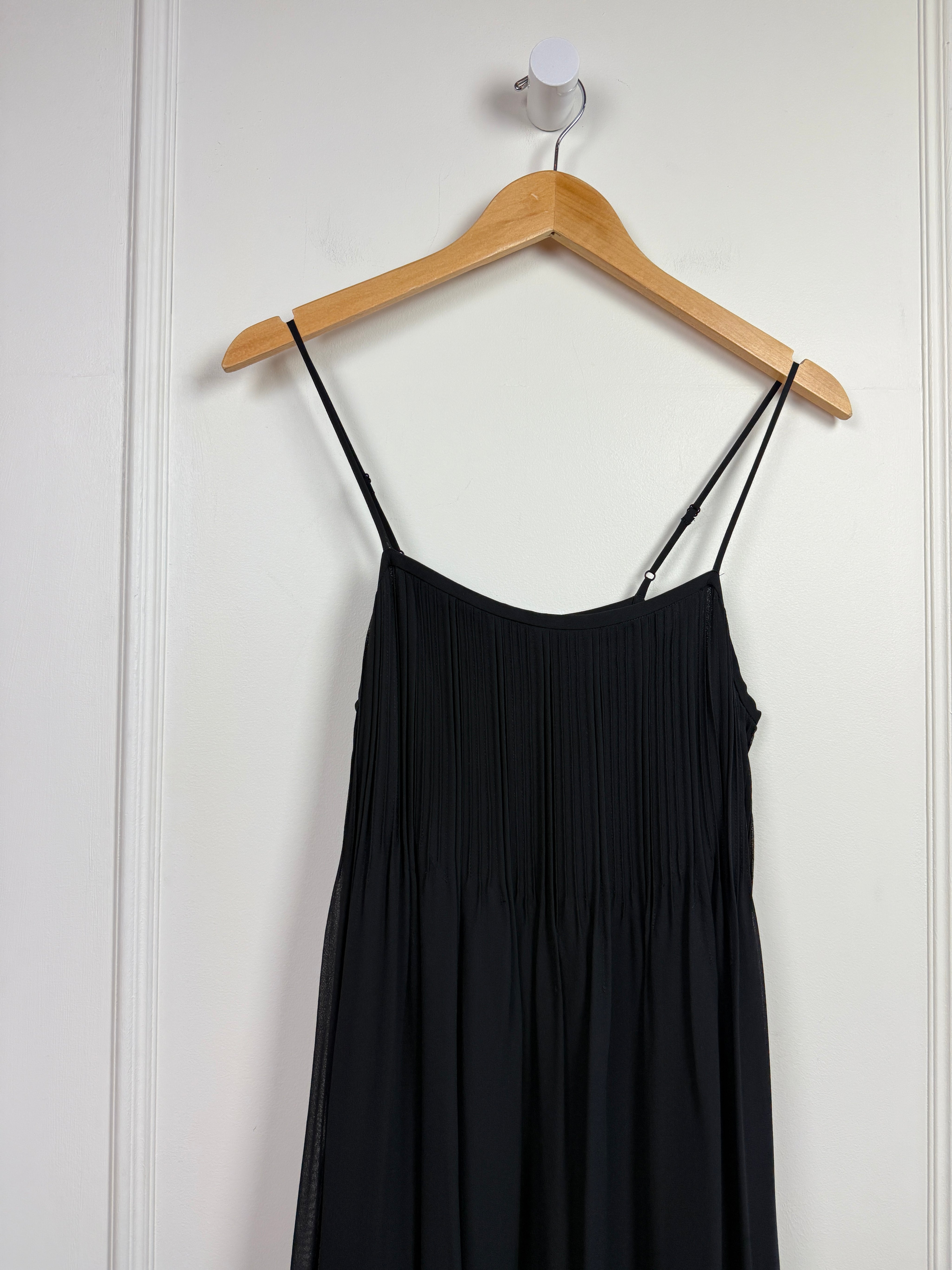 Vince Silk Pleated Dress (S)