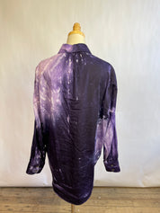 Raquel Allegra Purple Button Down (L)