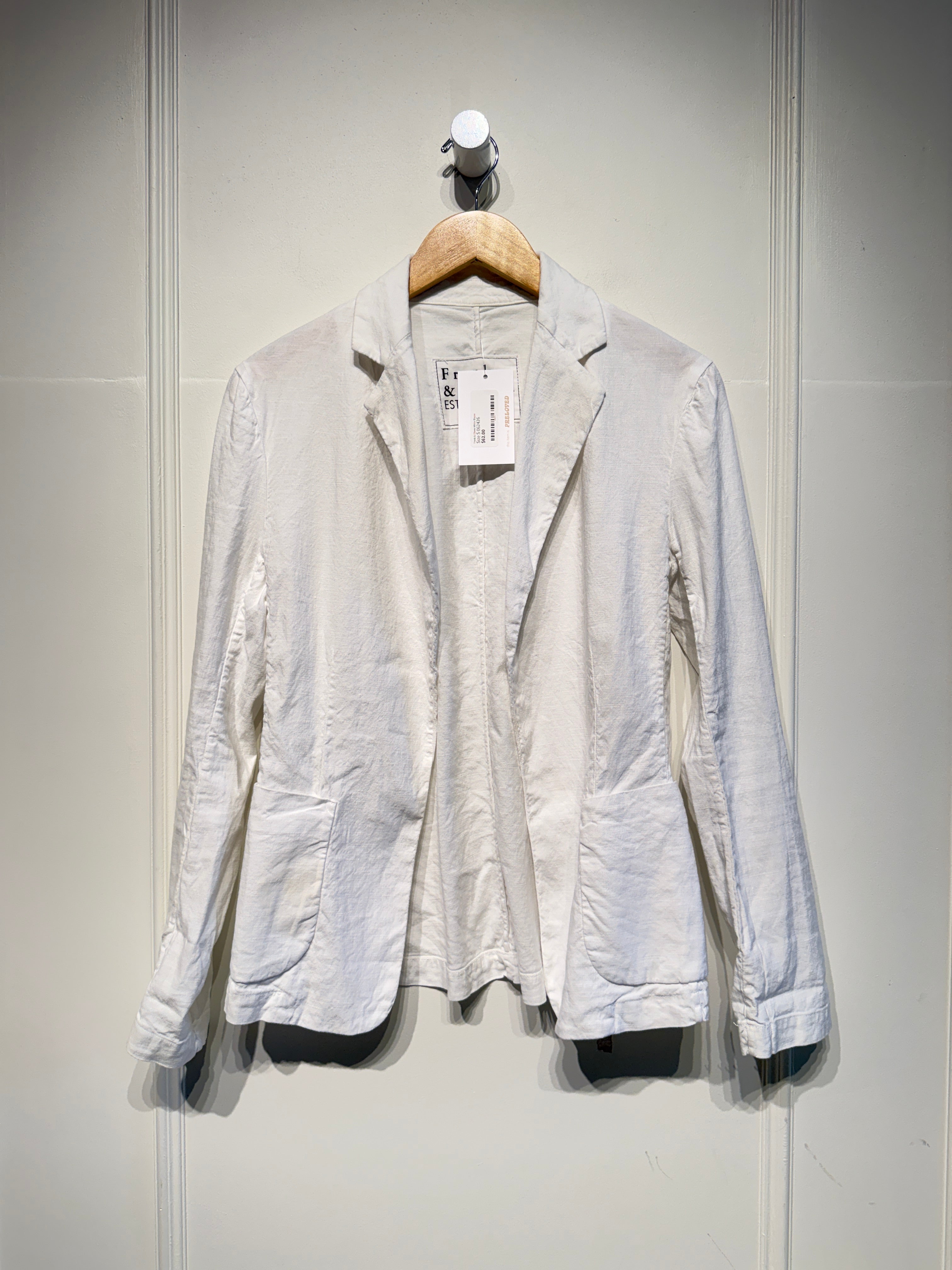 Frank & Eileen White Blazer (S)