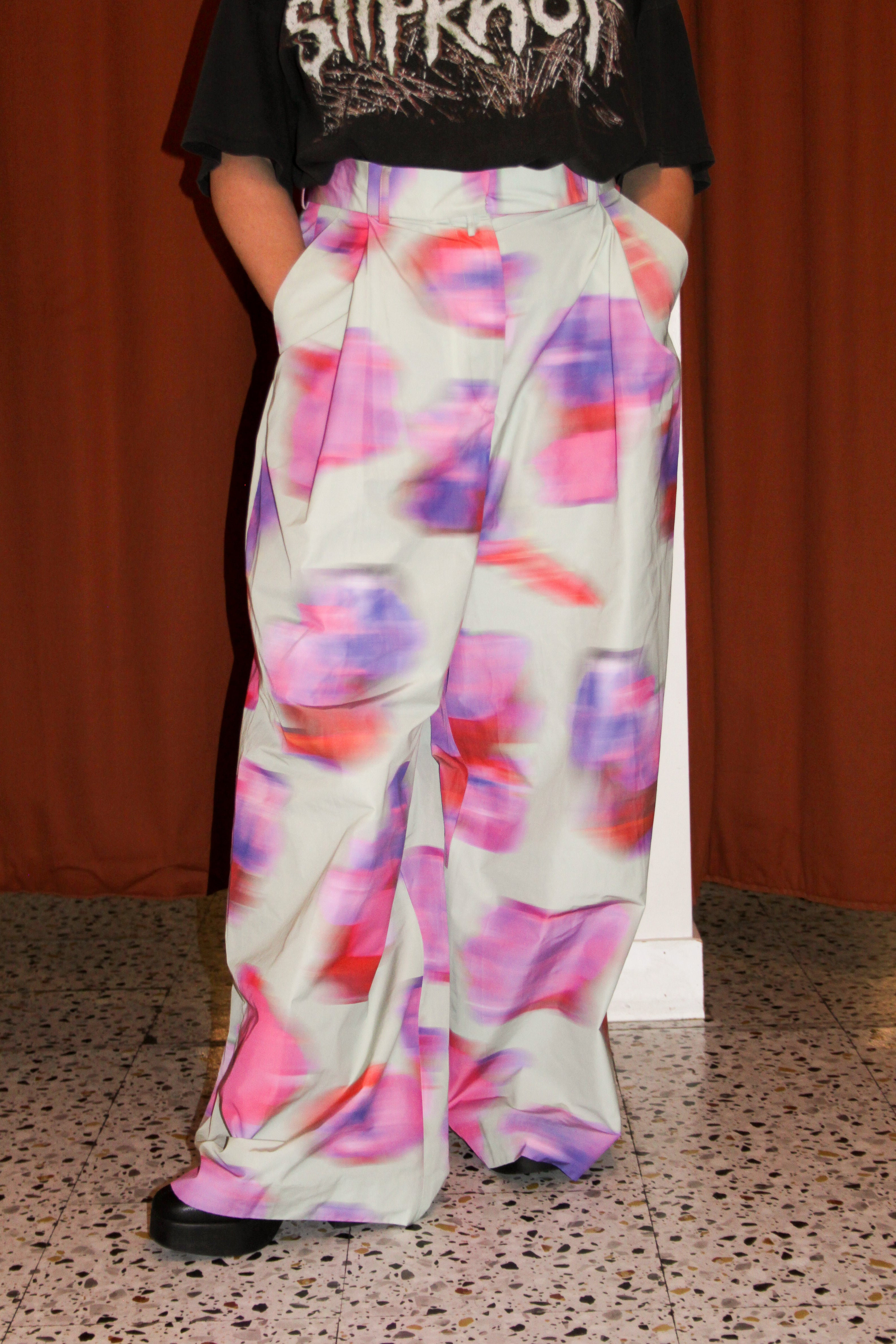 Dries Watercolor Pants (L)