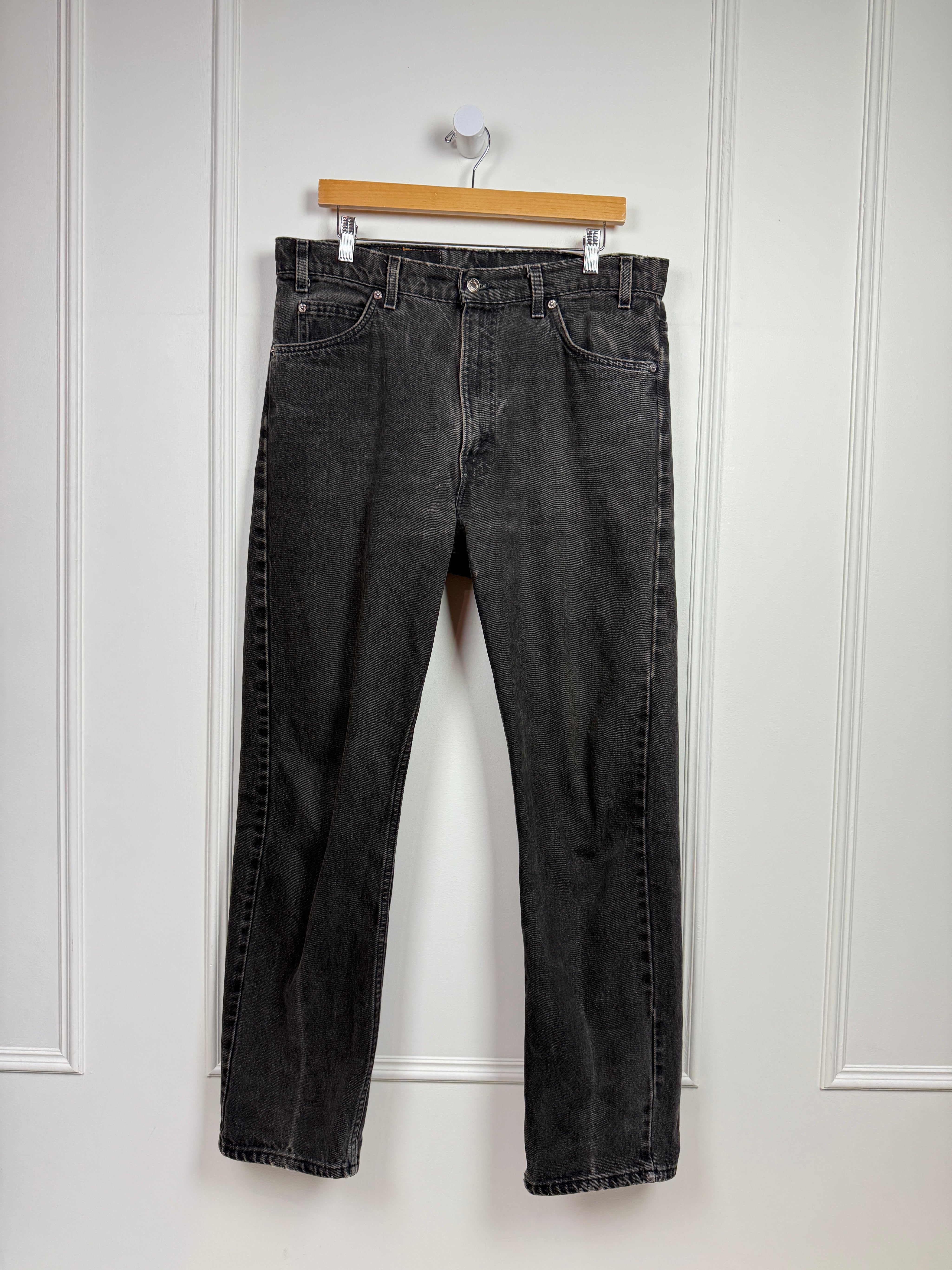 Vintage Levi's 505 Orange Tab Denim (L/36)
