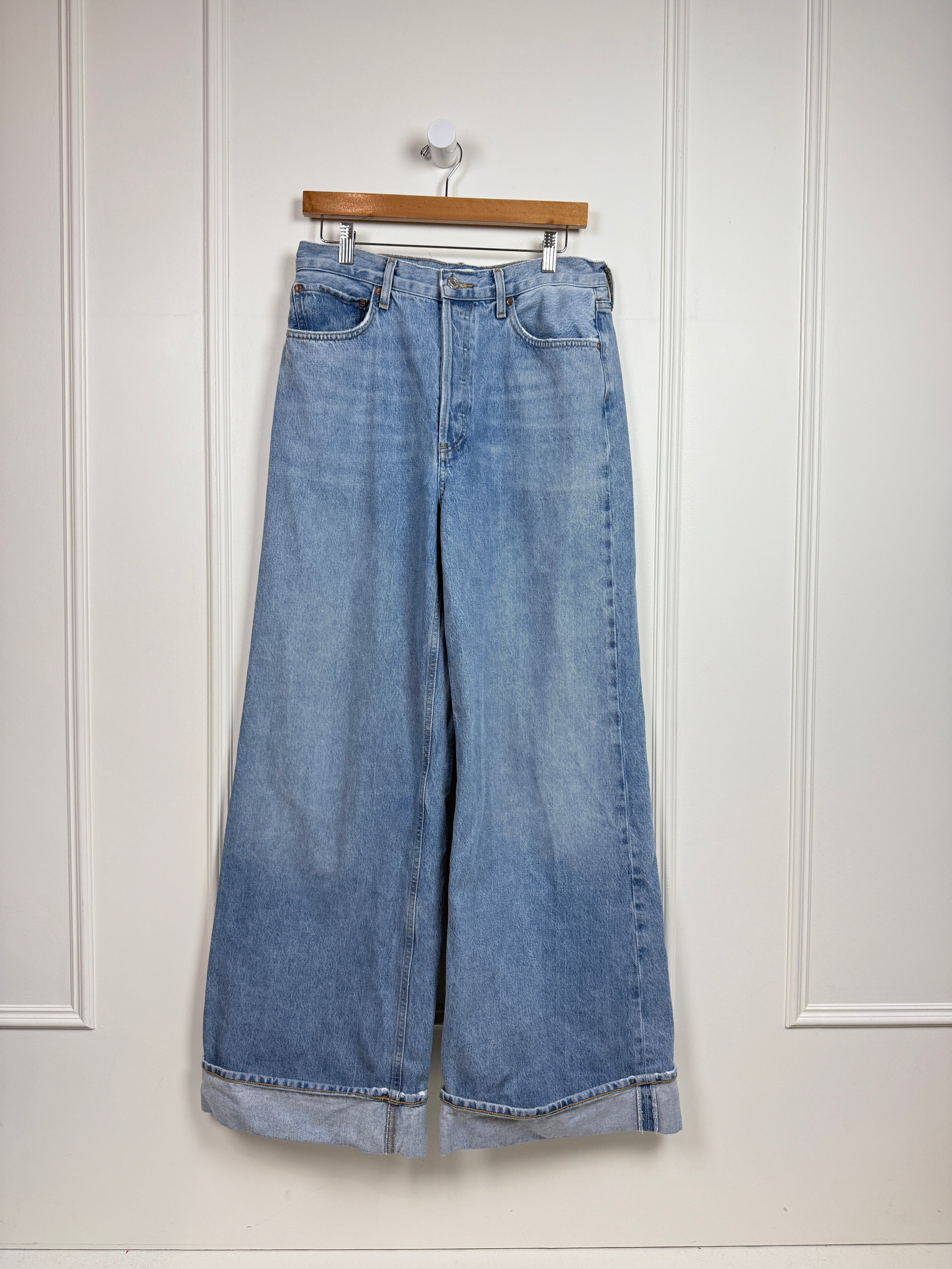 AGOLDE Dame Wide Leg Denim (29/8)