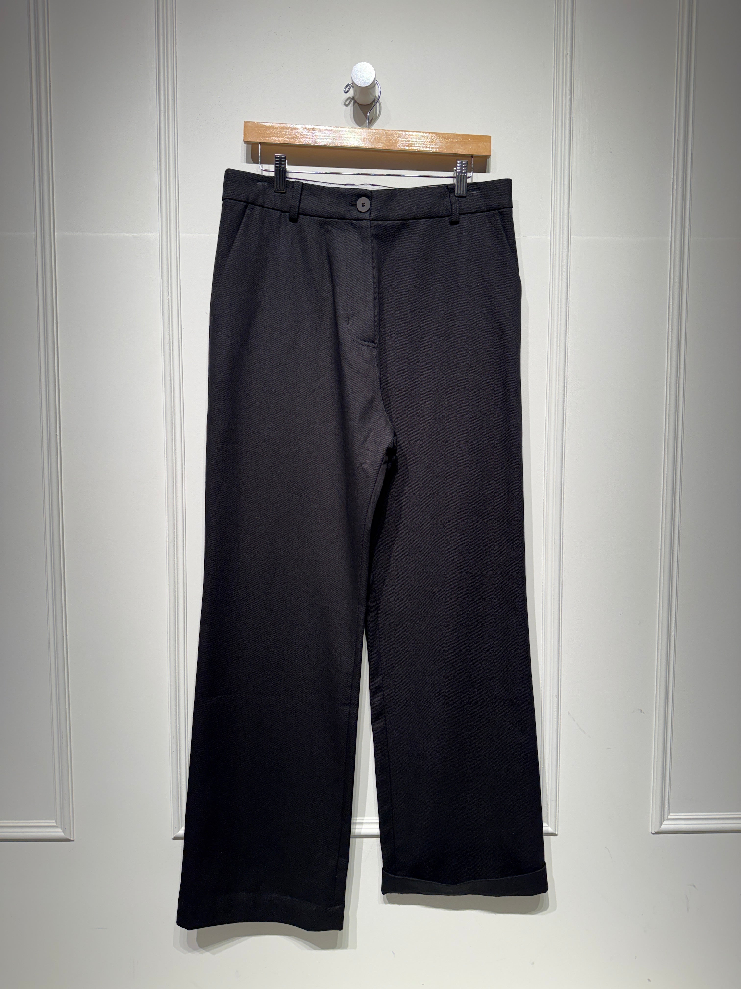 Studio Nicholson Black Trousers (3/L)
