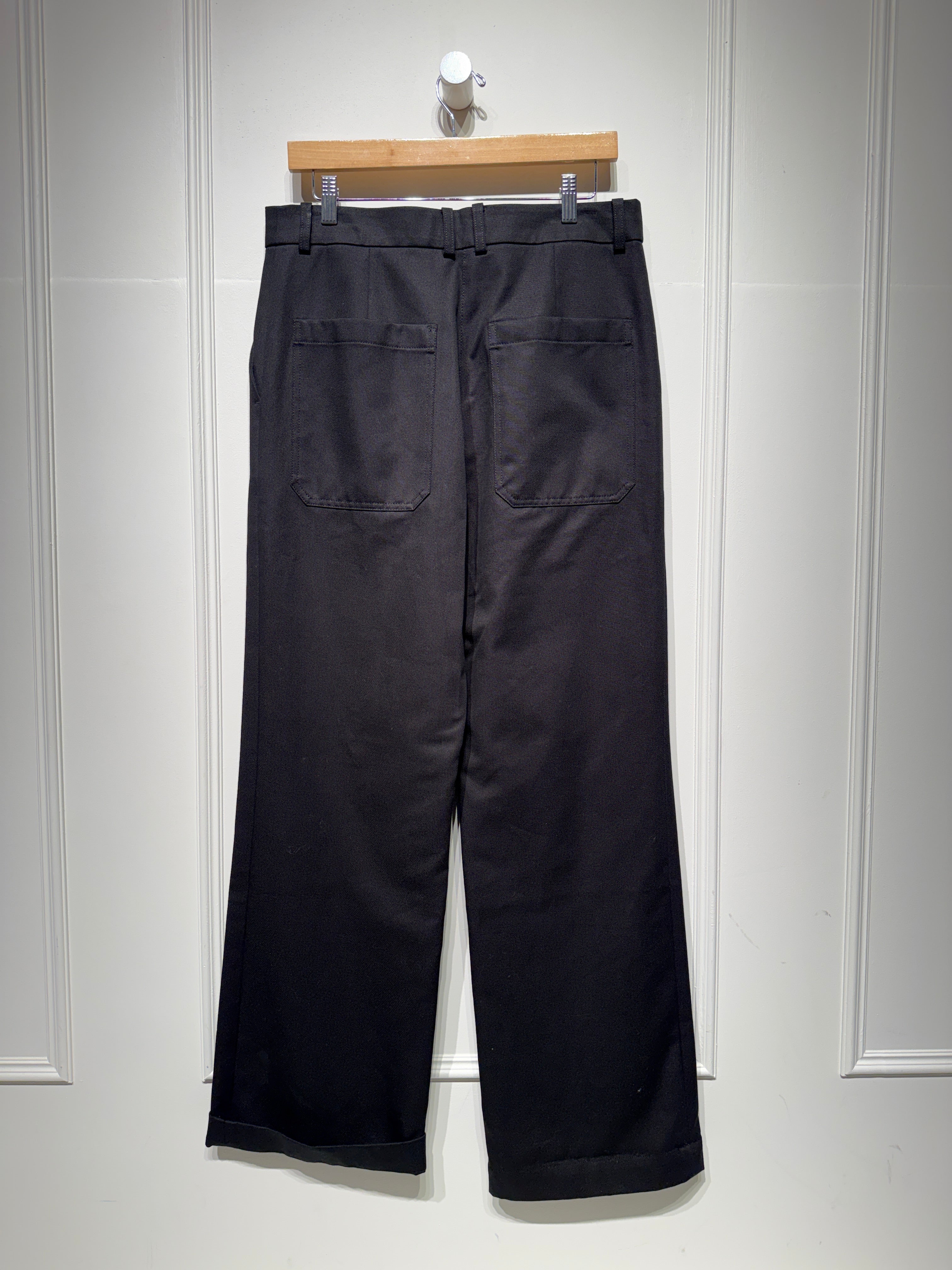 Studio Nicholson Black Trousers (3/L)