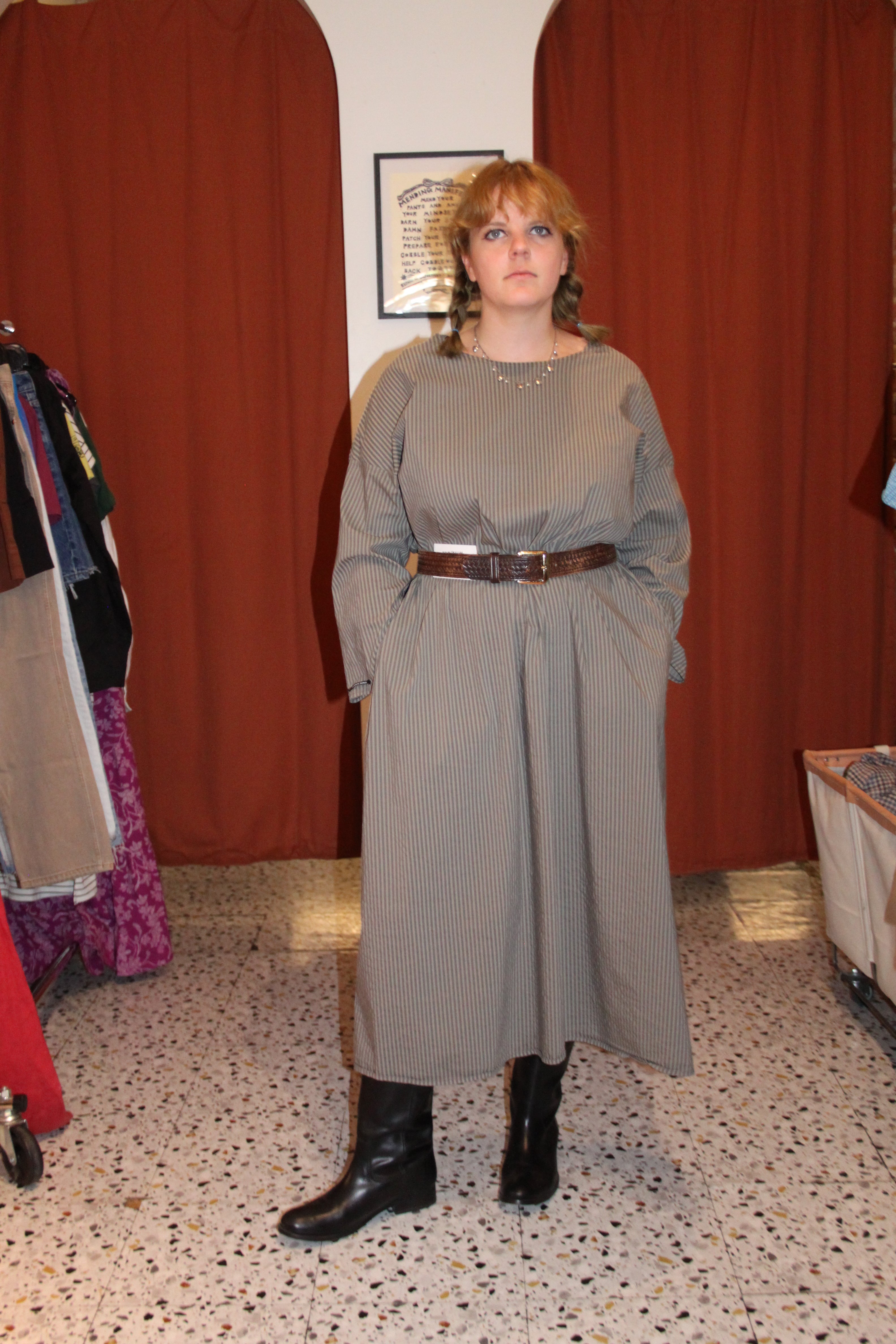 Album Di Famiglia Striped Dress (L)