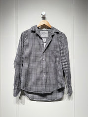 Frank & Eileen Black & White Button Down (XS)