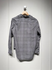 Frank & Eileen Black & White Button Down (XS)