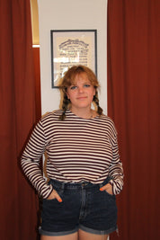 Closed Striped Tee (L)