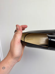 Khaite Black Patent Alessio Loafers (39.5)