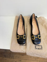 Gucci 1955 Horsebit Low Pumps (39)