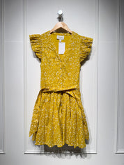 Cleobella Yellow Mini Dress (XS)