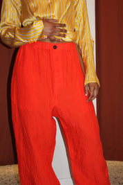 Sofie D'Hoore Orange Pants (S/36)