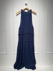 Apiece Apart Blue Drop Waist Dress (2X)