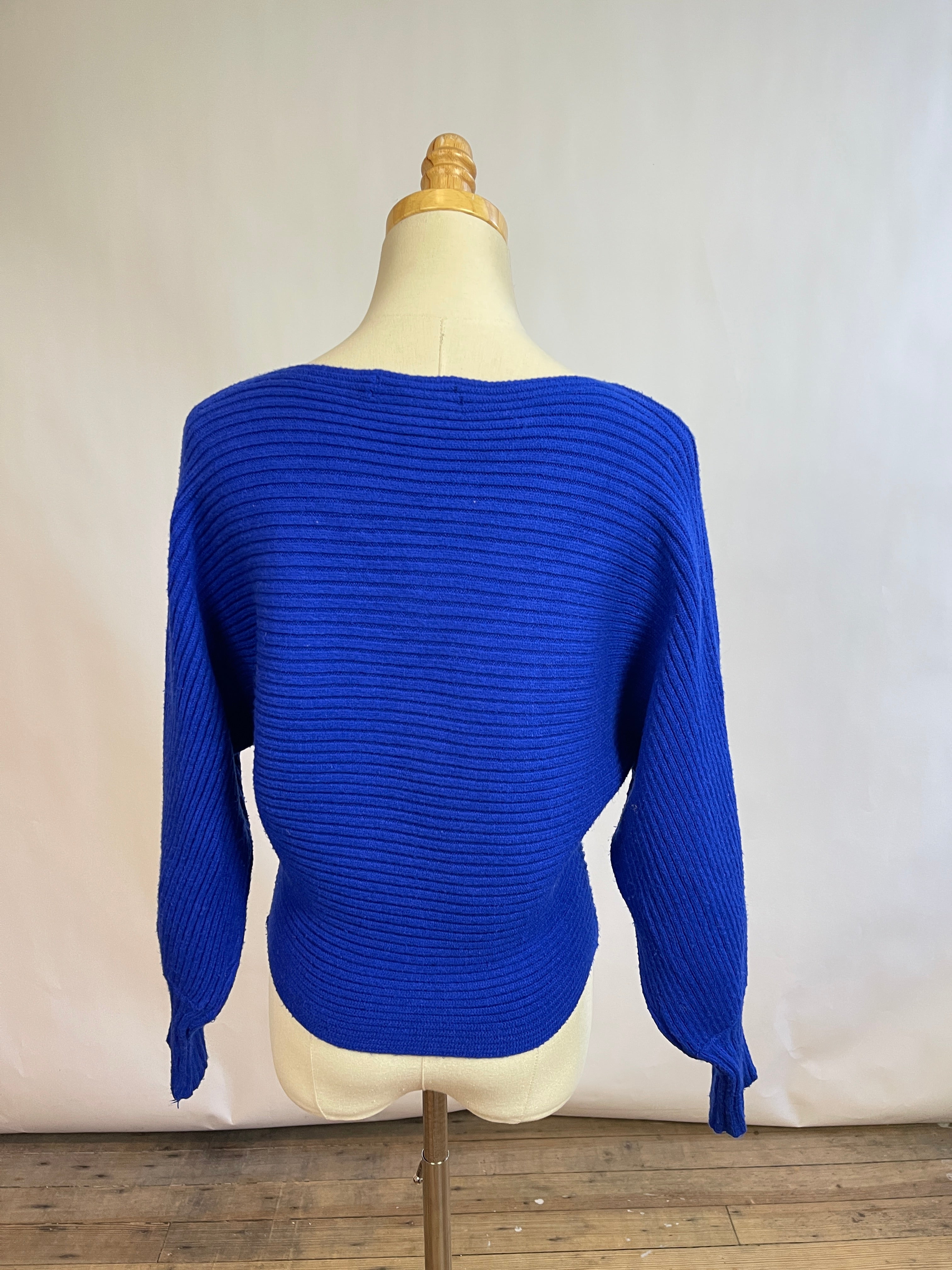 By Anthropologie Blue Sweater (XXS)