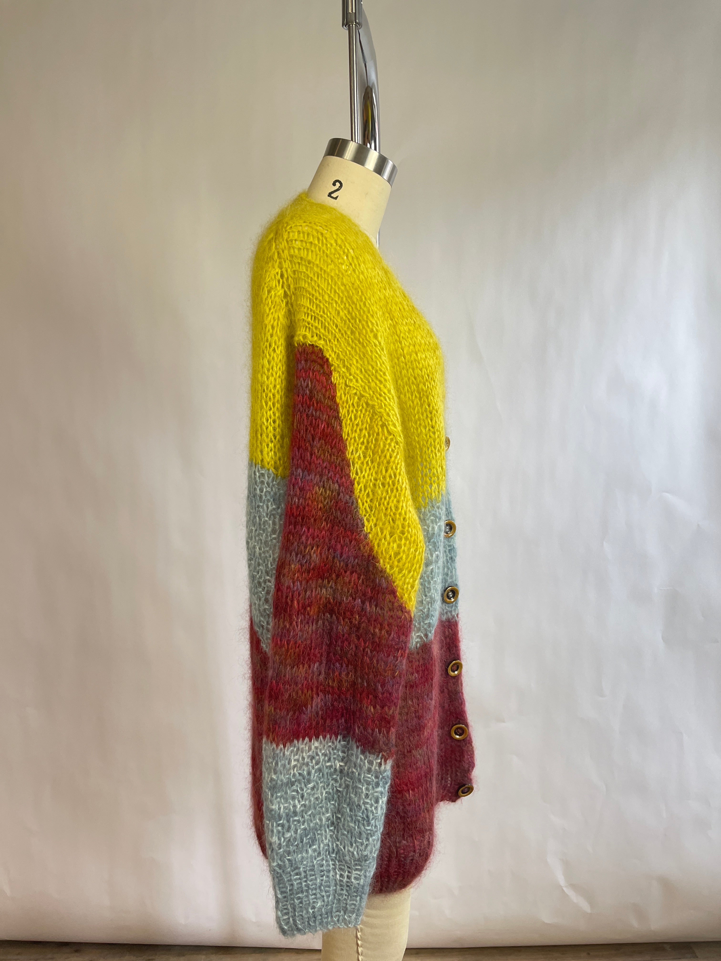 Ulla Johnson Hand Made Rainbow Sweater (M/L)