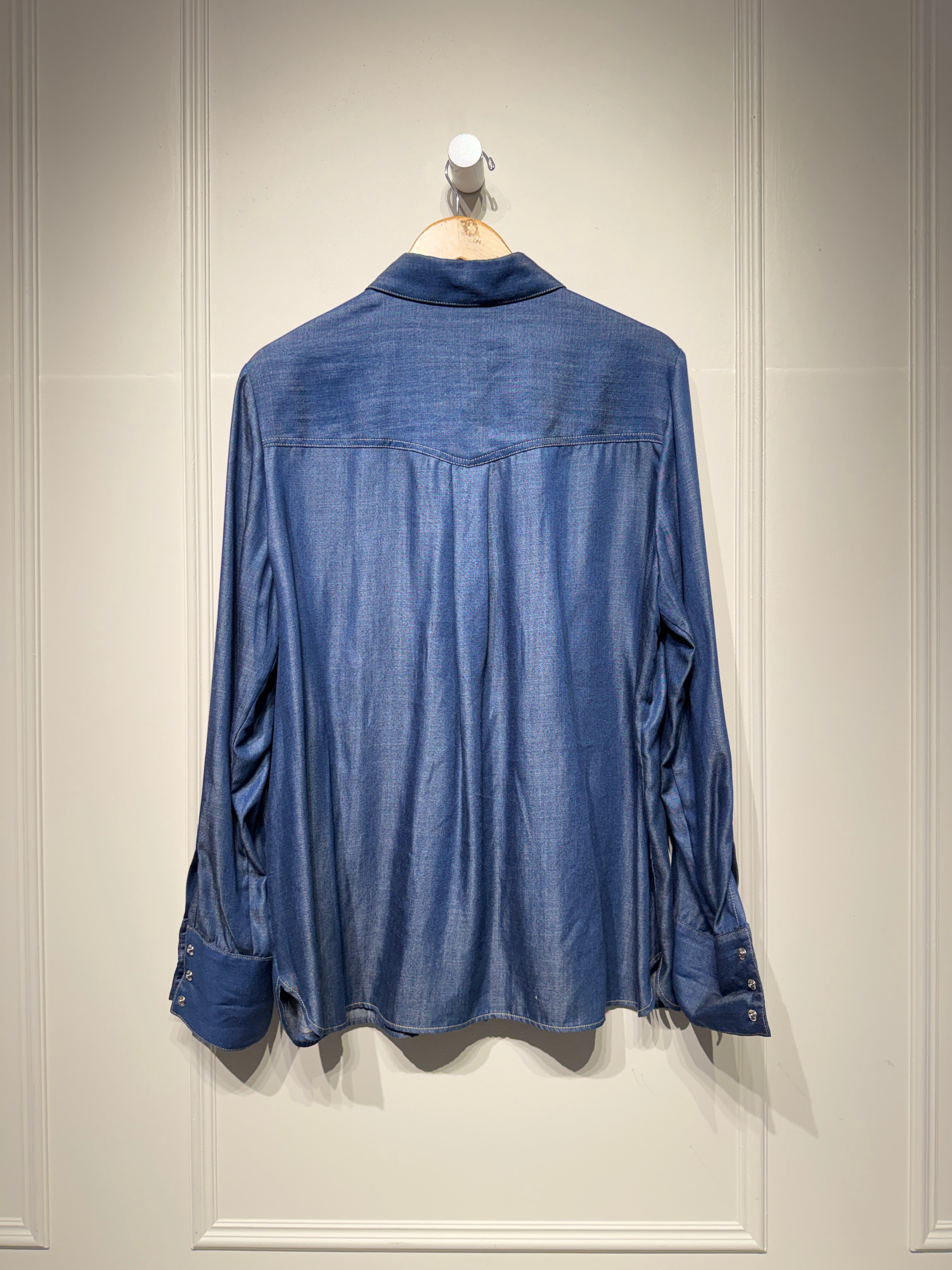 TWP Denim Button Down (XL)