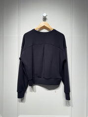 Spanx Black Sweatshirt (M)