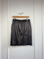 Repeat Leather Skirt (S)
