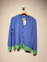 Jumper 1234 Cashmere Colorblock Cardigan (L)