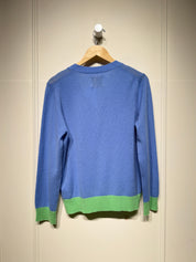 Jumper 1234 Cashmere Colorblock Cardigan (L)