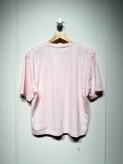Studio Nicholson Short Sleeve Pink Tee (L)