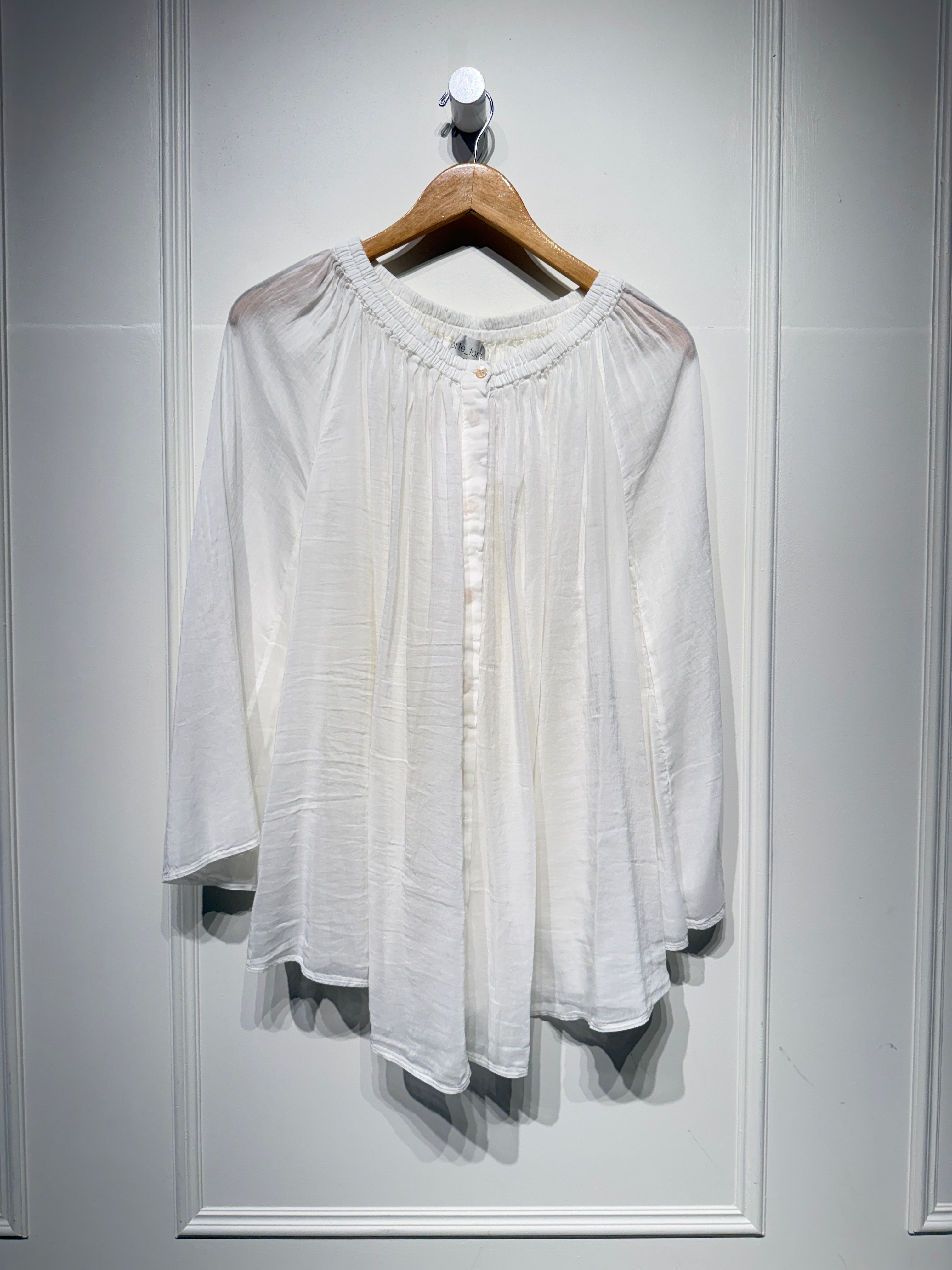 Forte Forte Light White Blouse (M/L)