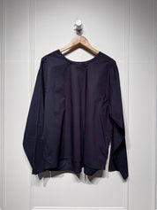 Sofie D'Hoore Navy Cotton Blouse (38/M)