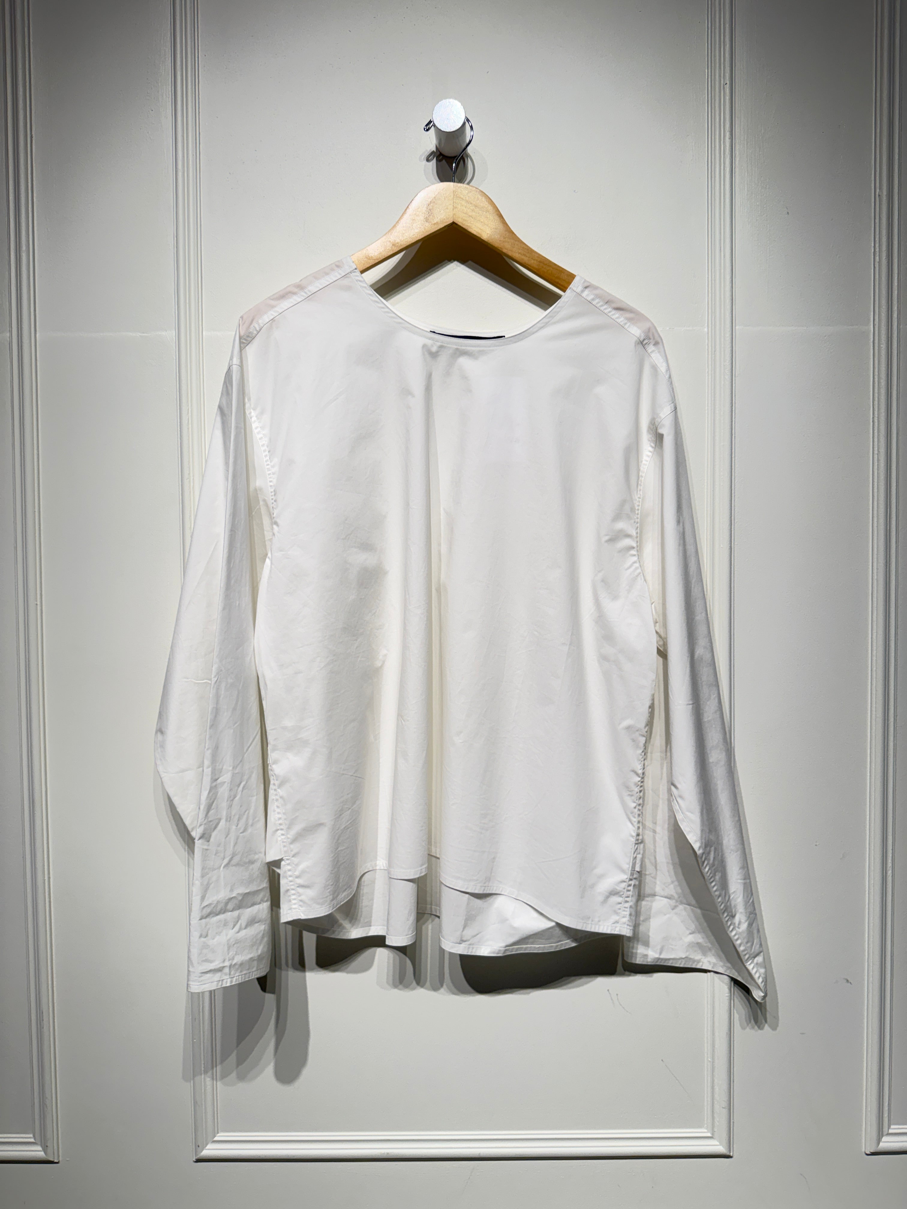 Sofie D'Hoore White Cotton Blouse (38/M)