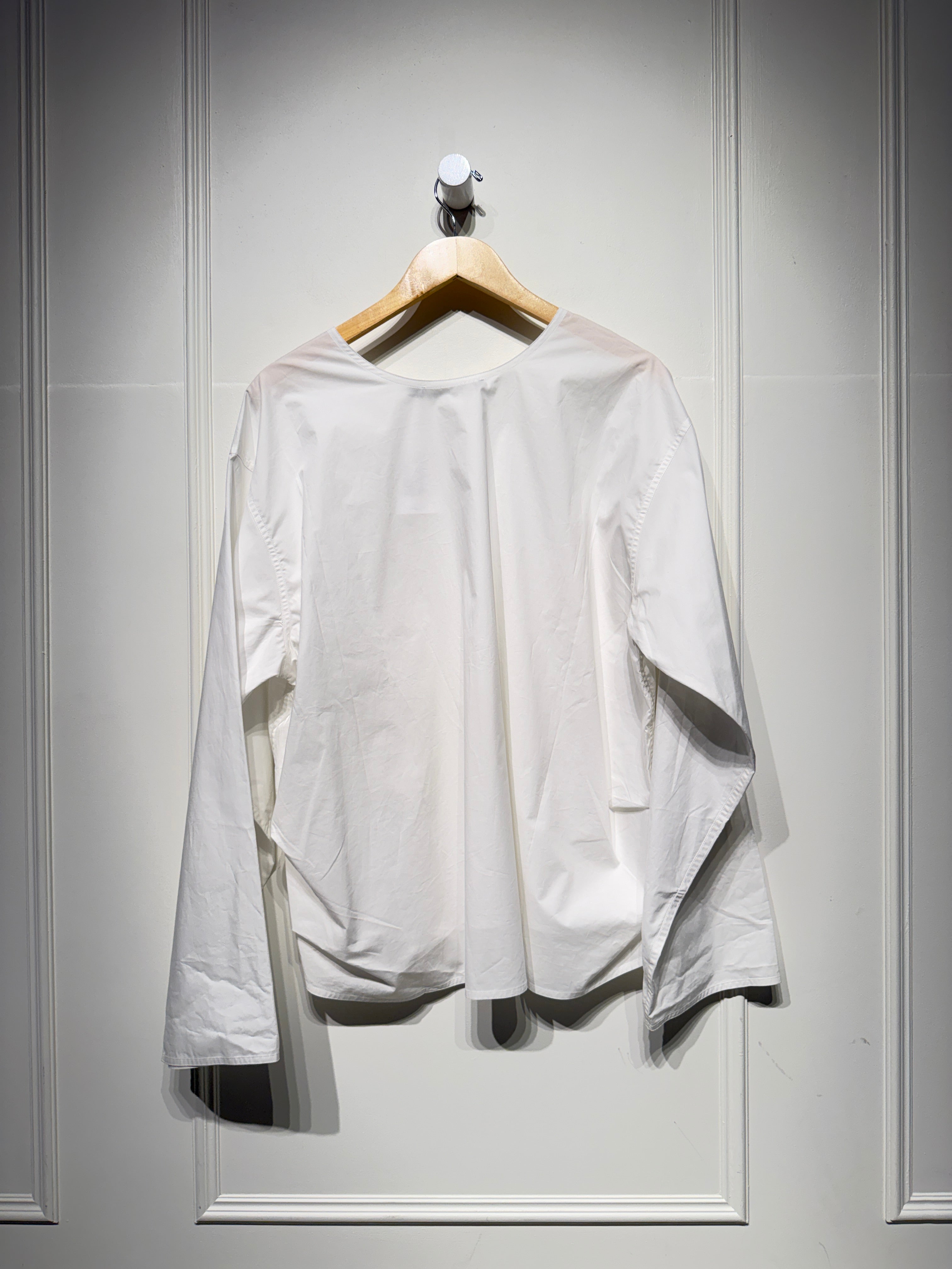 Sofie D'Hoore White Cotton Blouse (38/M)