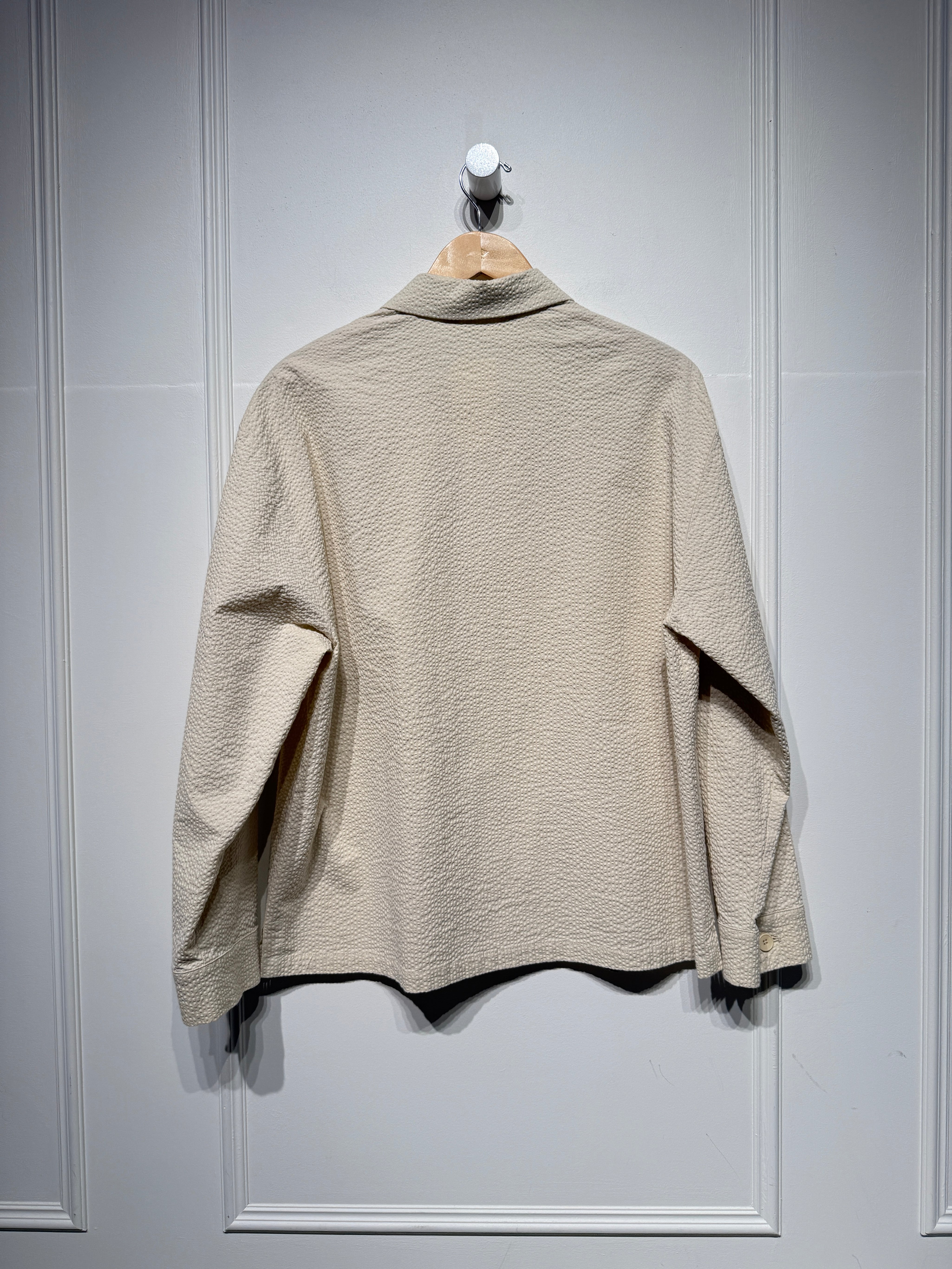 Barena Venezia Crepe Cream Top (L)