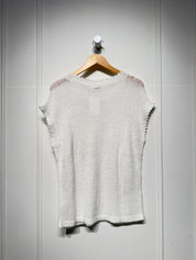 Rachel Comey White Knit Vest (M)