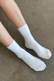 Le Bon Shoppe - Sneaker Socks | Classic White