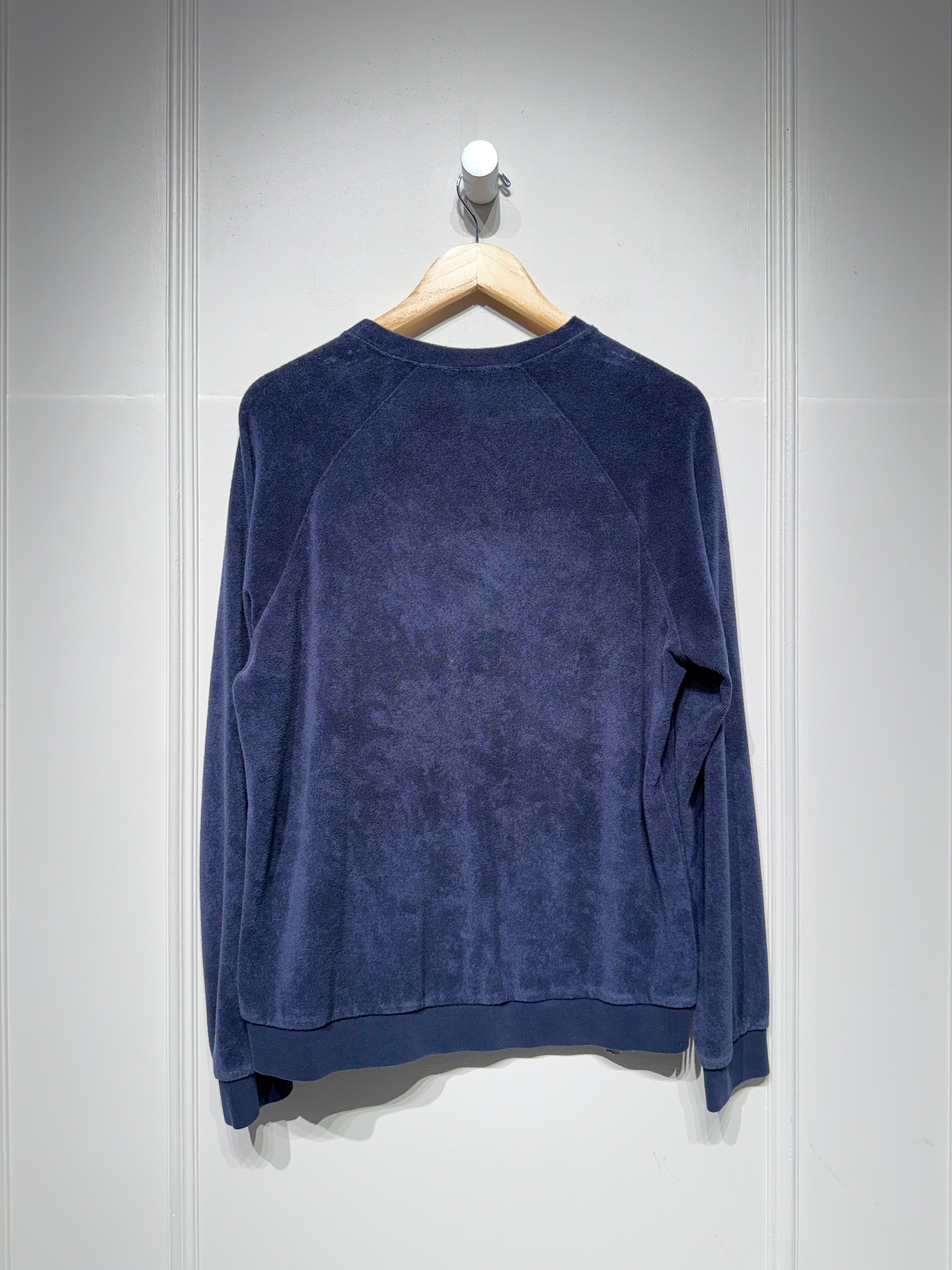 Kule Navy Terry Sweatshirt (M)